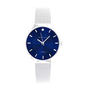 🩶🩶Adrienne Vittadini Diamond Dial Navy
Dial and Silver Tone Metal Analog Watch
